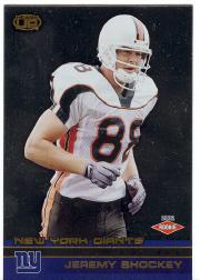 2002 Pacific Heads Up #160 Jeremy Shockey RC