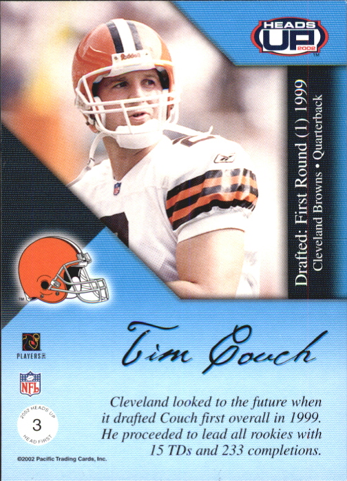 2002 Heads Up (Pacific) Football "Insert and Parallel" Cards - Bild 5 von 32