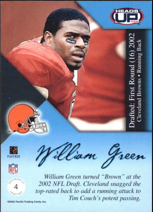 2002 Heads Up (Pacific) Football "Insert and Parallel" Cards - Bild 7 von 32