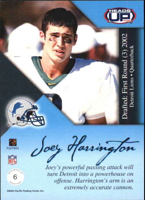 2002 Heads Up (Pacific) Football "Insert and Parallel" Cards - Bild 9 von 32
