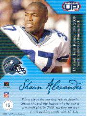 2002 Heads Up (Pacific) Football "Insert and Parallel" Cards - Bild 14 von 32