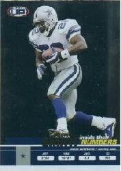 2002 Pacific Heads Up Inside the Numbers #6 Emmitt Smith