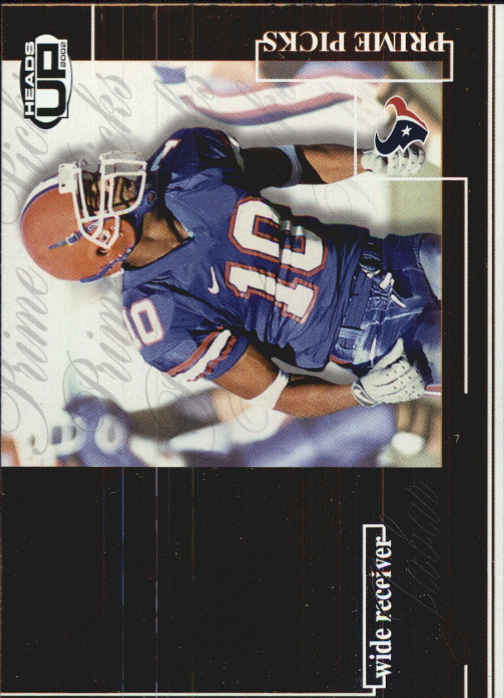 2002 Heads Up (Pacific) Football "Insert and Parallel" Cards - Bild 25 von 32