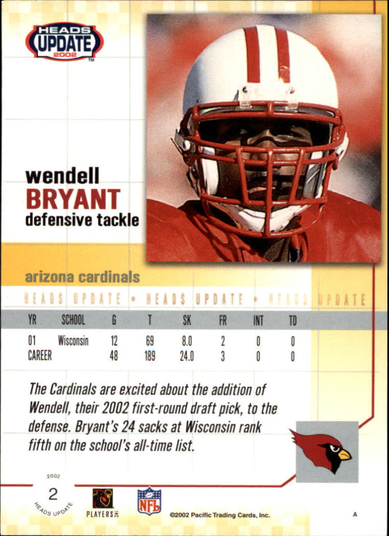 B1884- 2002 Pacific Heads Update FB Asst Cards -You Pick- 15+ FREE US SHIP - Picture 3 of 369