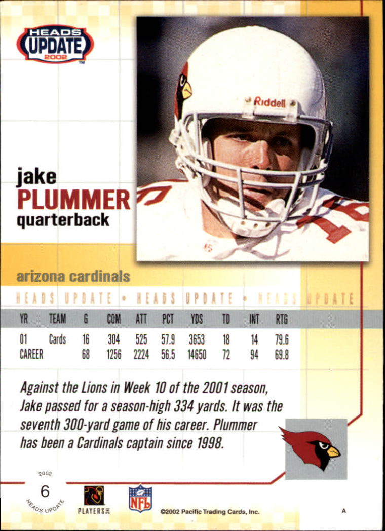 B1884- 2002 Pacific Heads Update FB Asst Cards -You Pick- 15+ FREE US SHIP - Picture 5 of 369