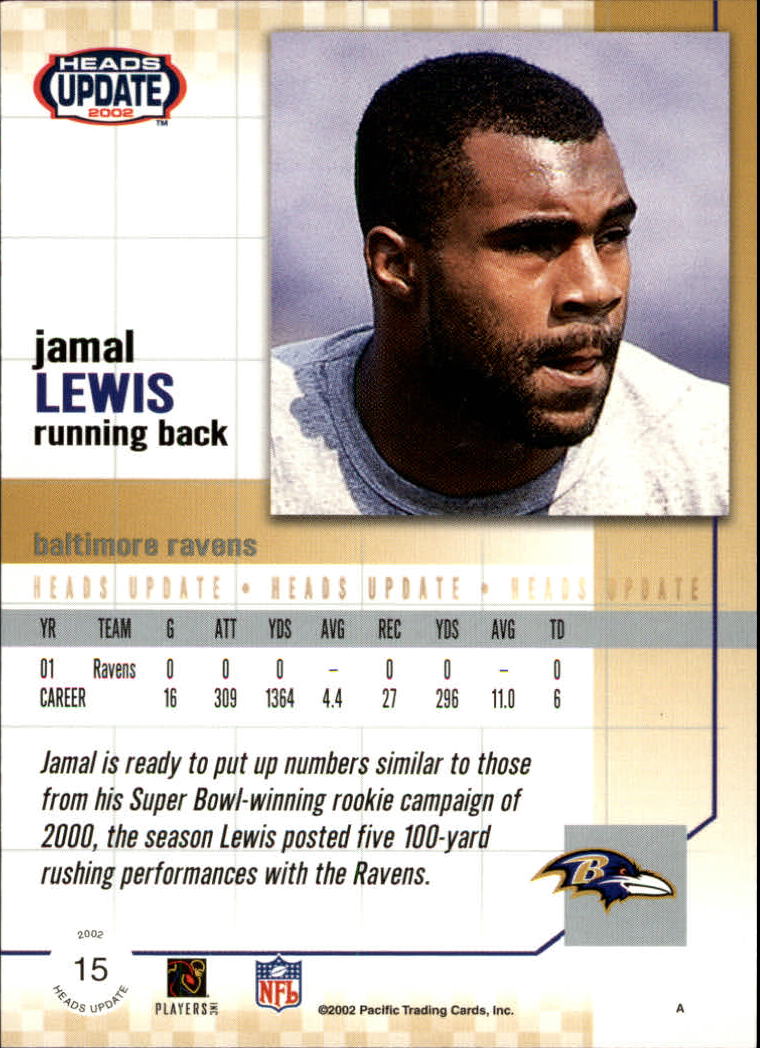 B1884- 2002 Pacific Heads Update FB Asst Cards -You Pick- 15+ FREE US SHIP - Picture 11 of 369