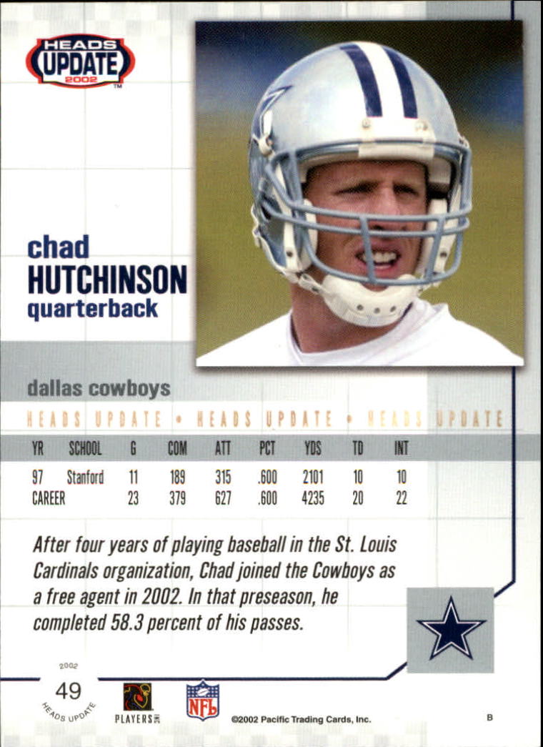 B1884- 2002 Pacific Heads Update FB Asst Cards -You Pick- 15+ FREE US SHIP - Picture 25 of 369