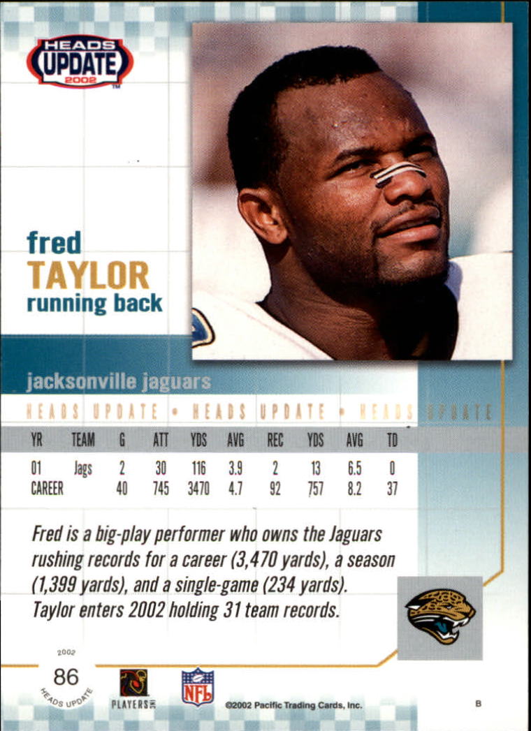 B1884- 2002 Pacific Heads Update FB Asst Cards -You Pick- 15+ FREE US SHIP - Picture 35 of 369