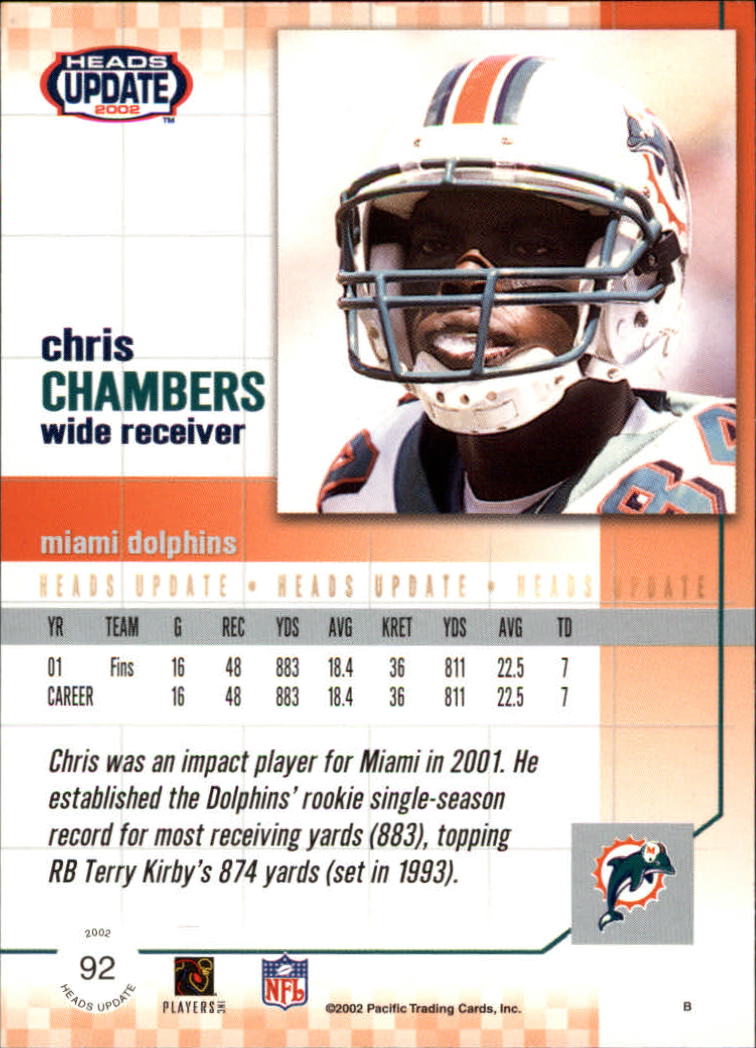 B1884- 2002 Pacific Heads Update FB Asst Cards -You Pick- 15+ FREE US SHIP - Picture 39 of 369