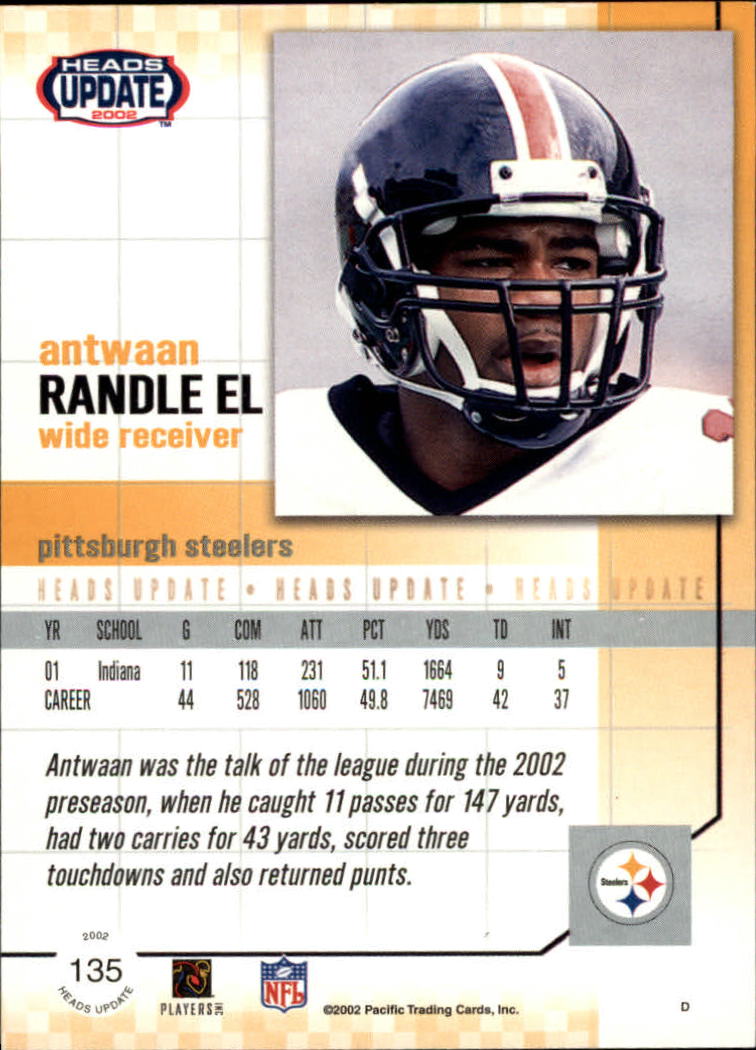 B1884- 2002 Pacific Heads Update FB Asst Cards -You Pick- 15+ FREE US SHIP - Picture 53 of 369