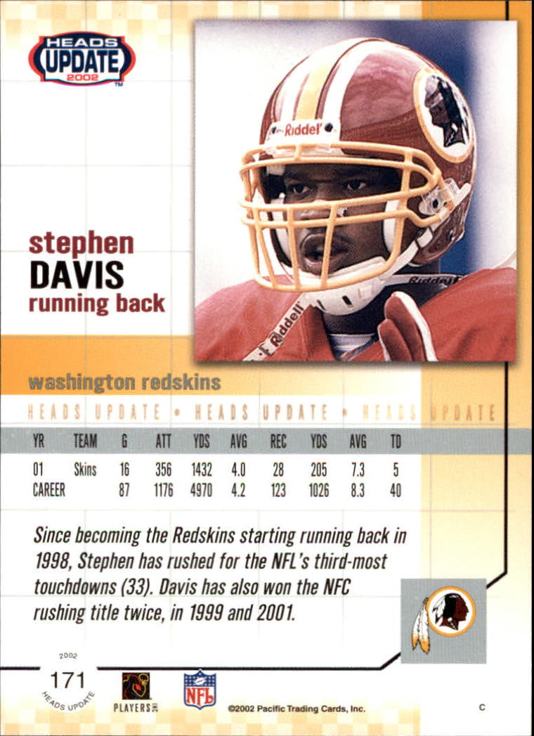 B1884- 2002 Pacific Heads Update FB Asst Cards -You Pick- 15+ FREE US SHIP - Picture 67 of 369