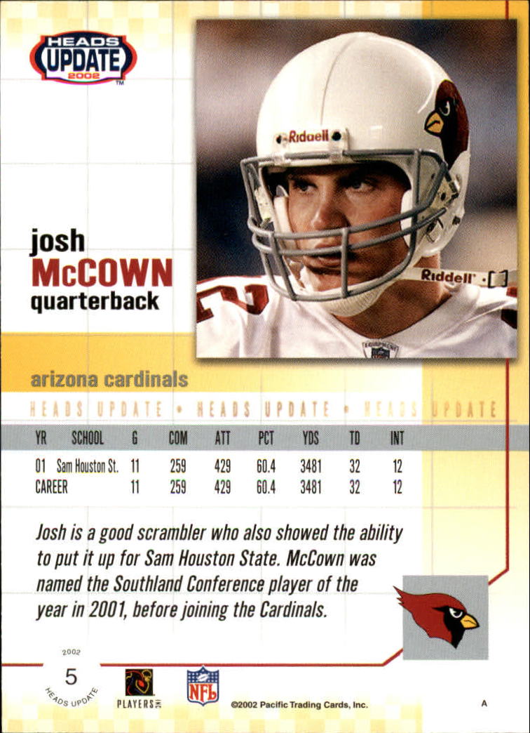 B1884- 2002 Pacific Heads Update FB Asst Cards -You Pick- 15+ FREE US SHIP - Picture 93 of 369