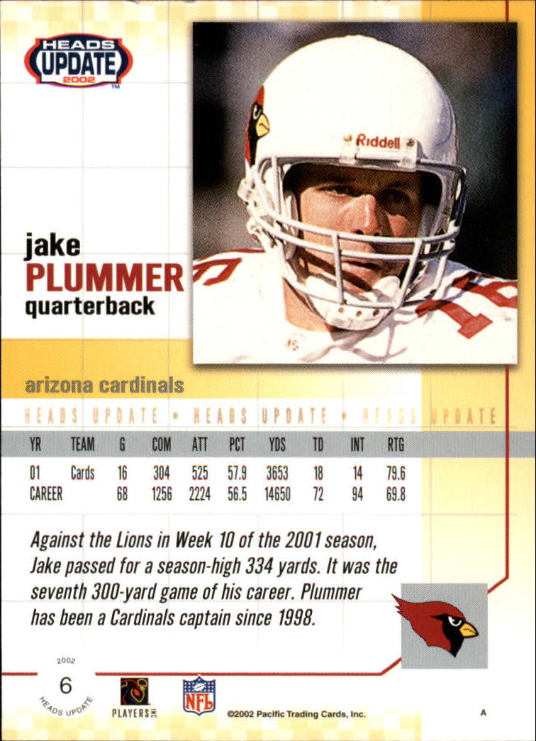 B1884- 2002 Pacific Heads Update FB Asst Cards -You Pick- 15+ FREE US SHIP - Picture 95 of 369