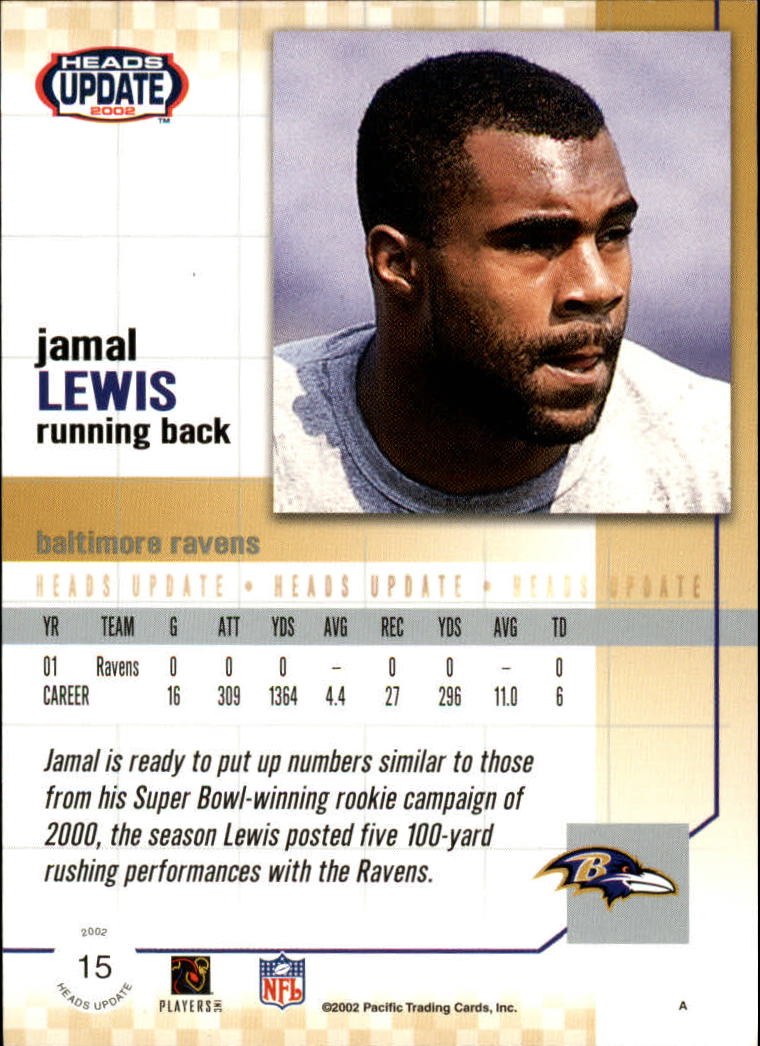 B1884- 2002 Pacific Heads Update FB Asst Cards -You Pick- 15+ FREE US SHIP - Picture 113 of 369