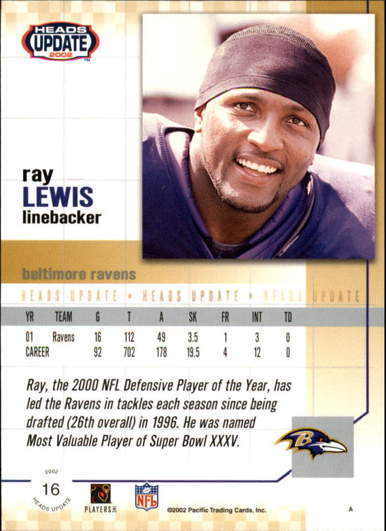 B1884- 2002 Pacific Heads Update FB Asst Cards -You Pick- 15+ FREE US SHIP - Picture 115 of 369