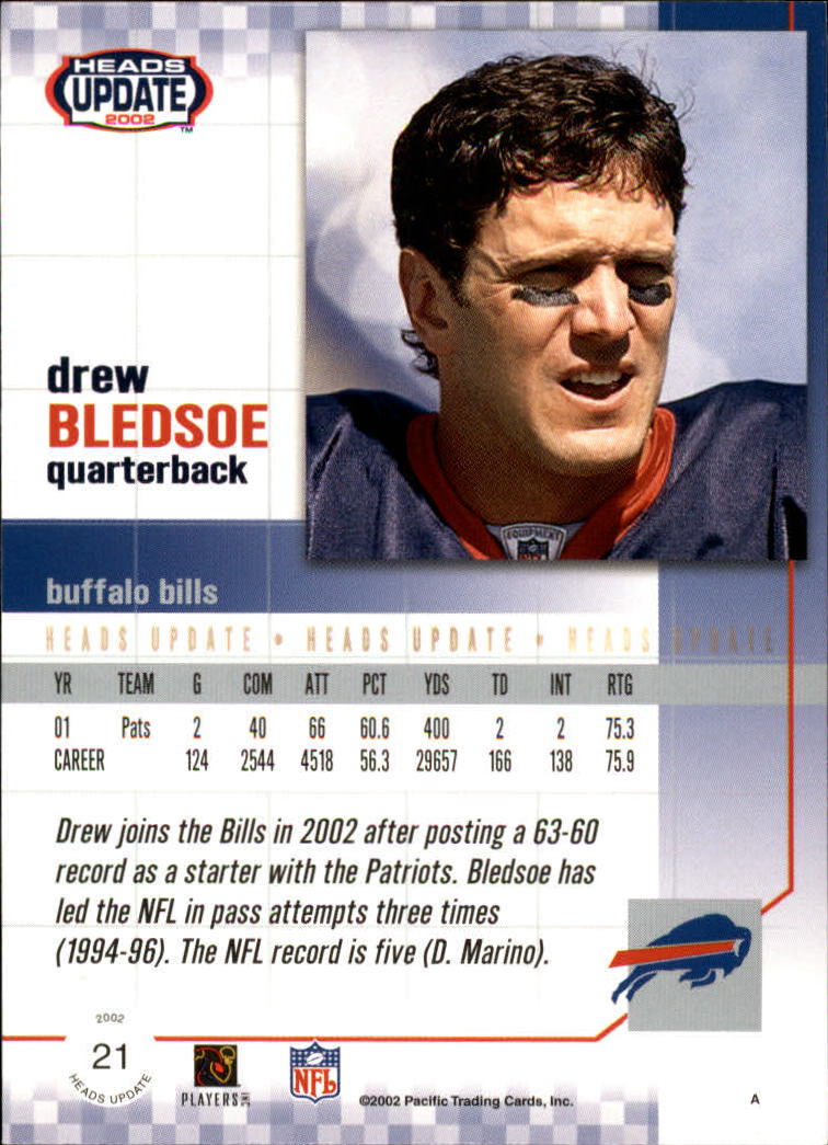 B1884- 2002 Pacific Heads Update FB Asst Cards -You Pick- 15+ FREE US SHIP - Picture 125 of 369