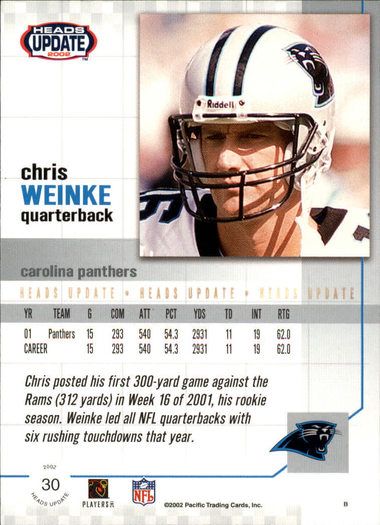 B1884- 2002 Pacific Heads Update FB Asst Cards -You Pick- 15+ FREE US SHIP - Picture 141 of 369