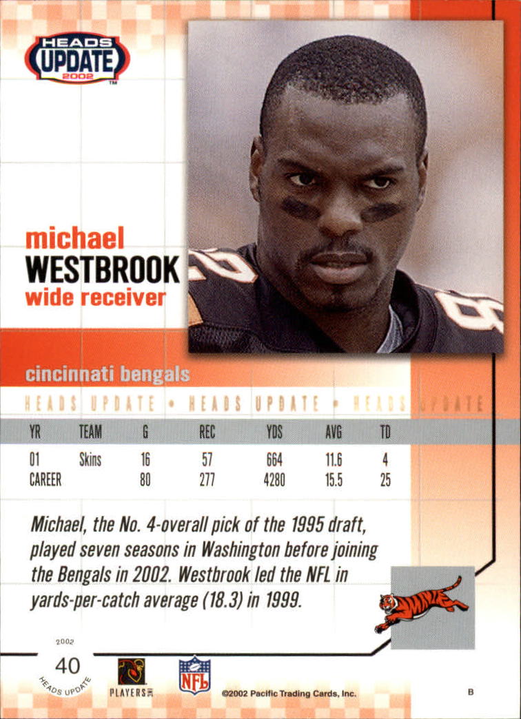 B1884- 2002 Pacific Heads Update FB Asst Cards -You Pick- 15+ FREE US SHIP - Picture 149 of 369