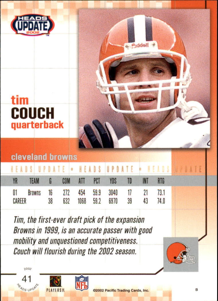 B1884- 2002 Pacific Heads Update FB Asst Cards -You Pick- 15+ FREE US SHIP - Picture 151 of 369