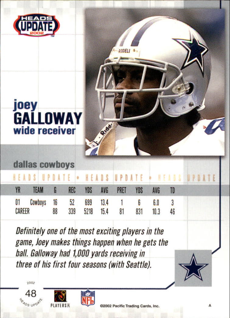 B1884- 2002 Pacific Heads Update FB Asst Cards -You Pick- 15+ FREE US SHIP - Picture 161 of 369