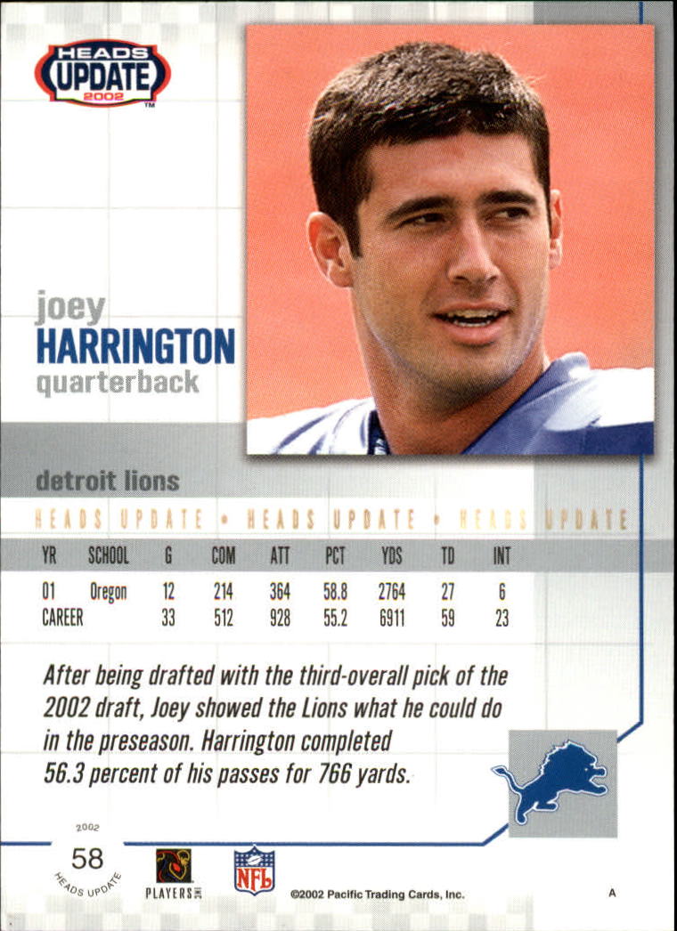 B1884- 2002 Pacific Heads Update FB Asst Cards -You Pick- 15+ FREE US SHIP - Picture 173 of 369