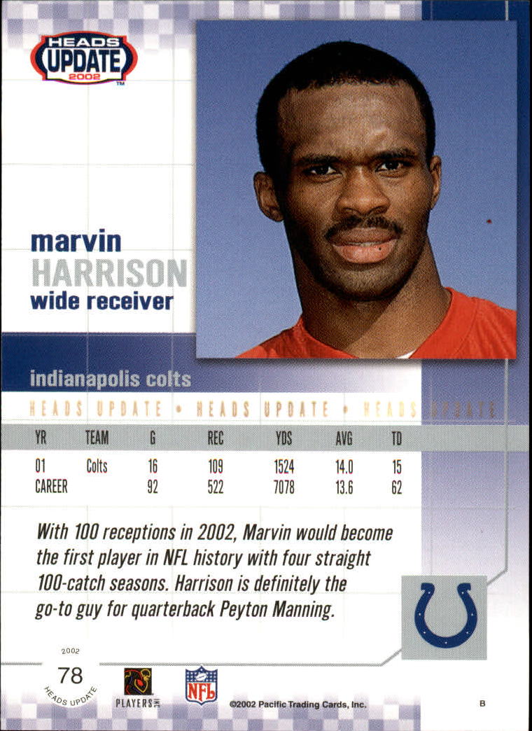 B1884- 2002 Pacific Heads Update FB Asst Cards -You Pick- 15+ FREE US SHIP - Picture 203 of 369