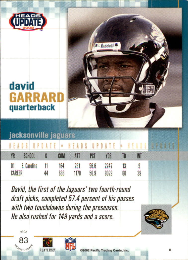 B1884- 2002 Pacific Heads Update FB Asst Cards -You Pick- 15+ FREE US SHIP - Picture 211 of 369