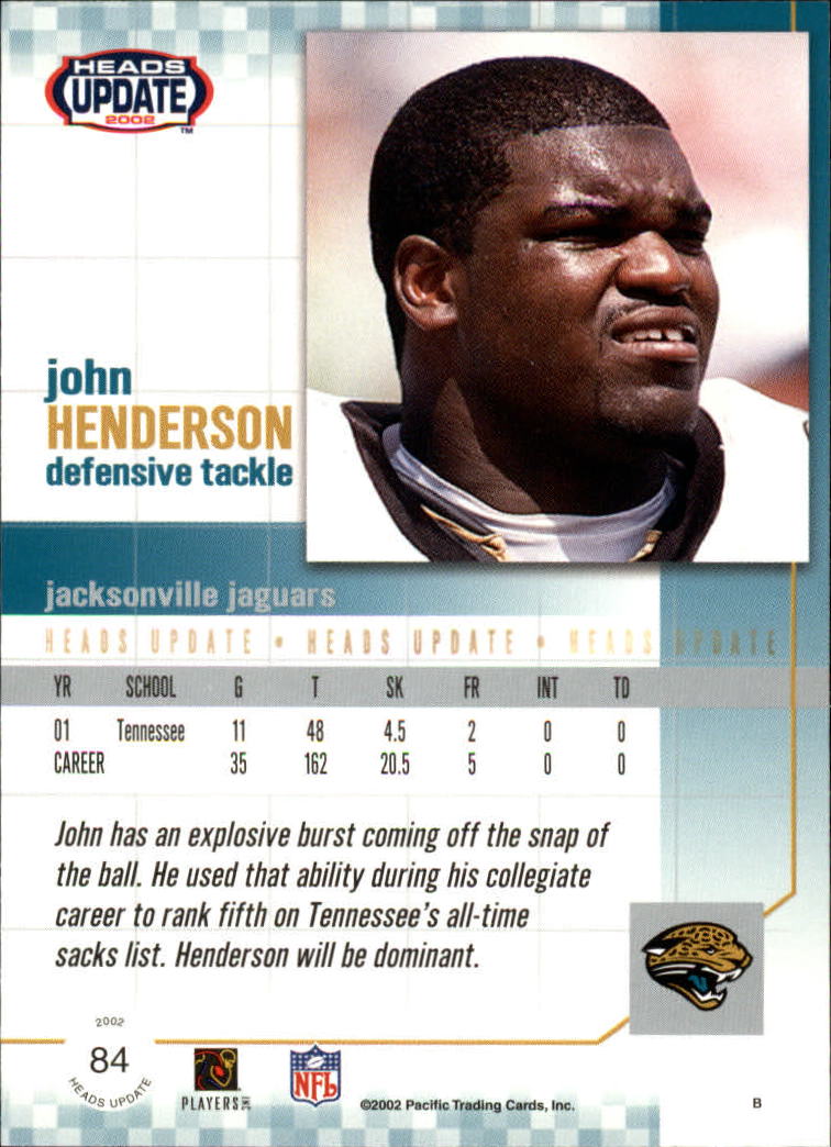 B1884- 2002 Pacific Heads Update FB Asst Cards -You Pick- 15+ FREE US SHIP - Picture 213 of 369