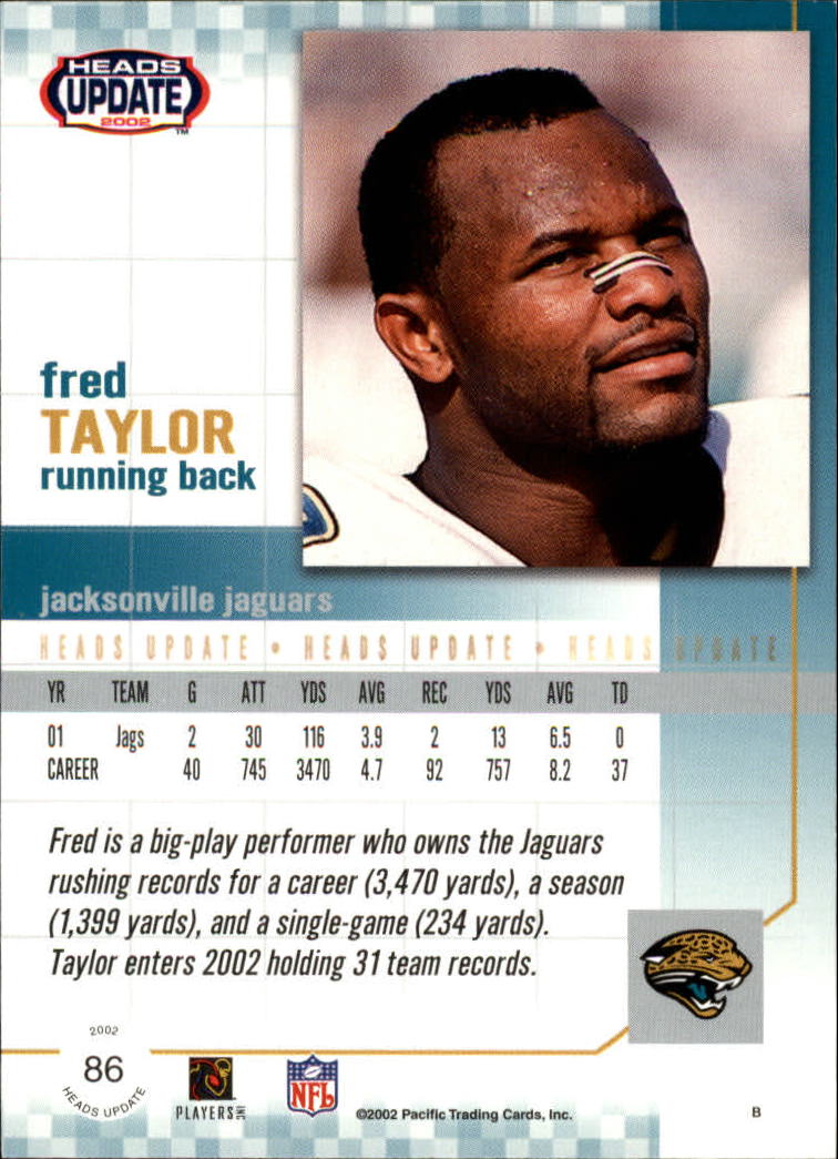 B1884- 2002 Pacific Heads Update FB Asst Cards -You Pick- 15+ FREE US SHIP - Picture 217 of 369