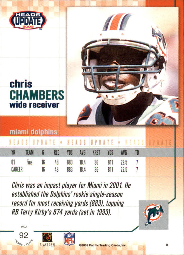 B1884- 2002 Pacific Heads Update FB Asst Cards -You Pick- 15+ FREE US SHIP - Picture 229 of 369