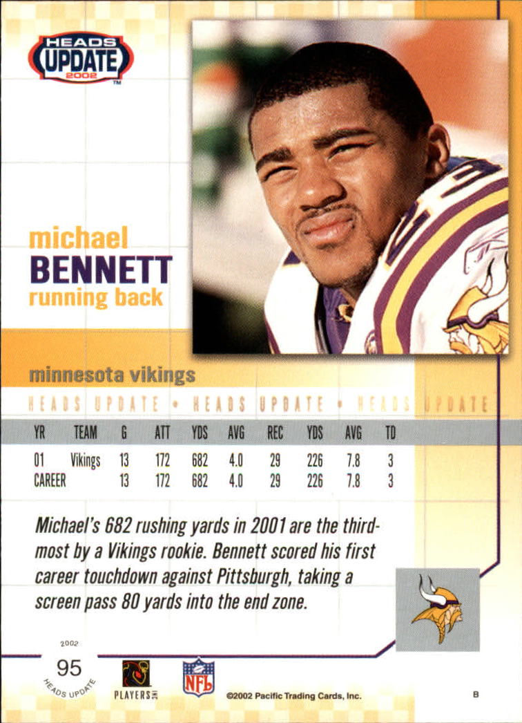 B1884- 2002 Pacific Heads Update FB Asst Cards -You Pick- 15+ FREE US SHIP - Picture 235 of 369