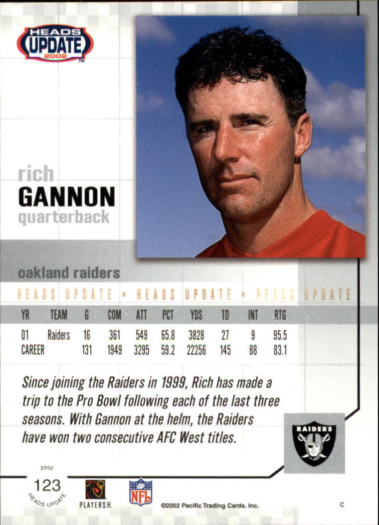 B1884- 2002 Pacific Heads Update FB Asst Cards -You Pick- 15+ FREE US SHIP - Picture 269 of 369