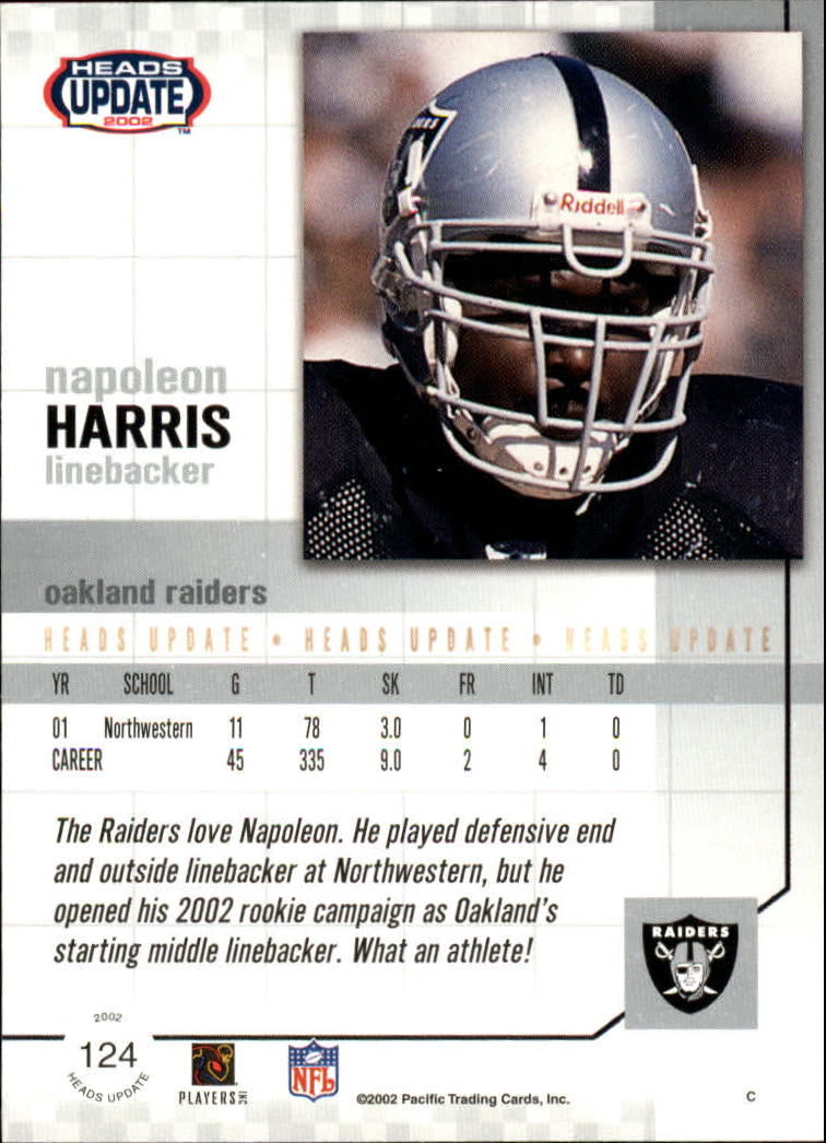 B1884- 2002 Pacific Heads Update FB Asst Cards -You Pick- 15+ FREE US SHIP - Picture 271 of 369