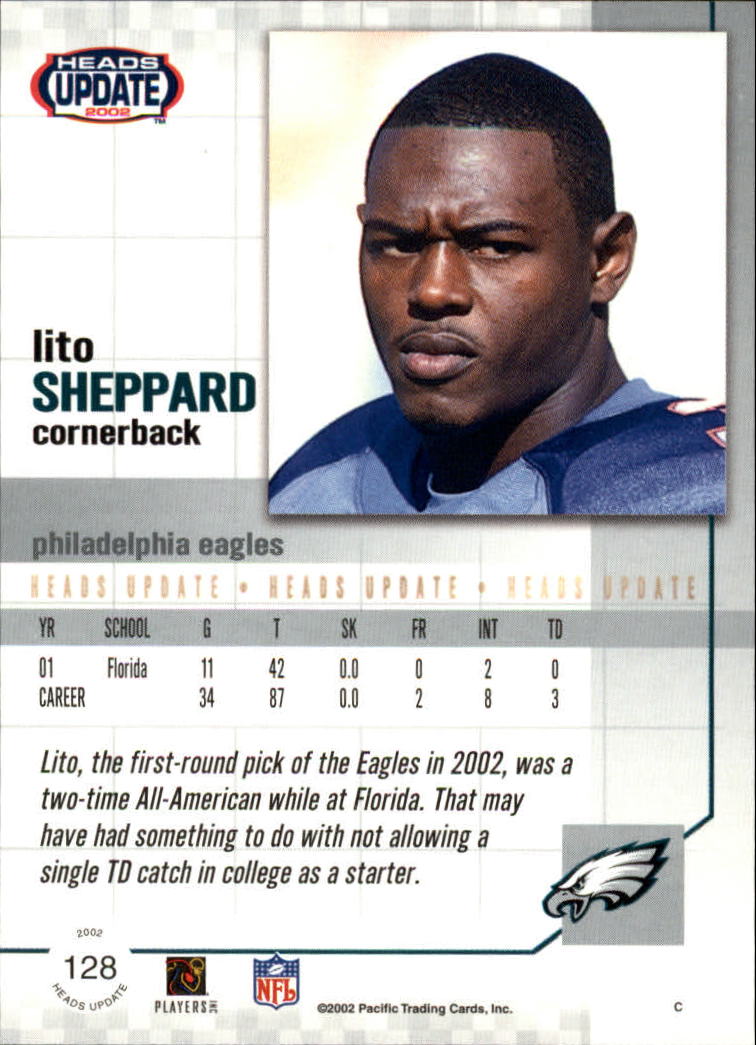 B1884- 2002 Pacific Heads Update FB Asst Cards -You Pick- 15+ FREE US SHIP - Picture 277 of 369