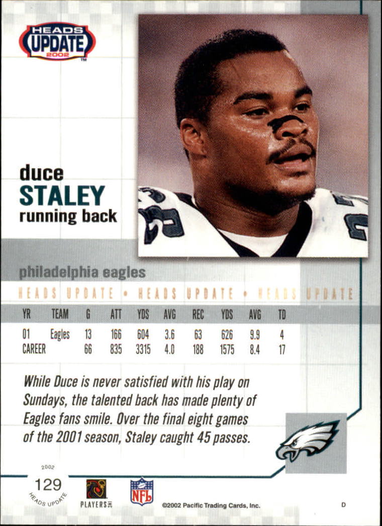 B1884- 2002 Pacific Heads Update FB Asst Cards -You Pick- 15+ FREE US SHIP - Picture 279 of 369