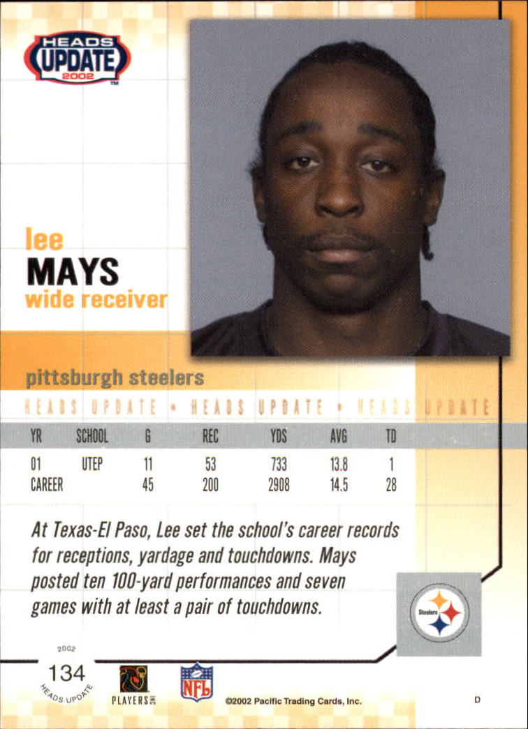 B1884- 2002 Pacific Heads Update FB Asst Cards -You Pick- 15+ FREE US SHIP - Picture 287 of 369