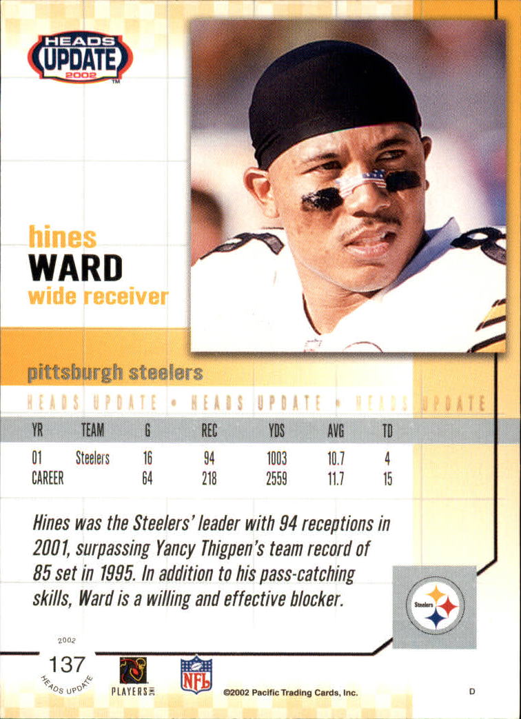 B1884- 2002 Pacific Heads Update FB Asst Cards -You Pick- 15+ FREE US SHIP - Picture 293 of 369