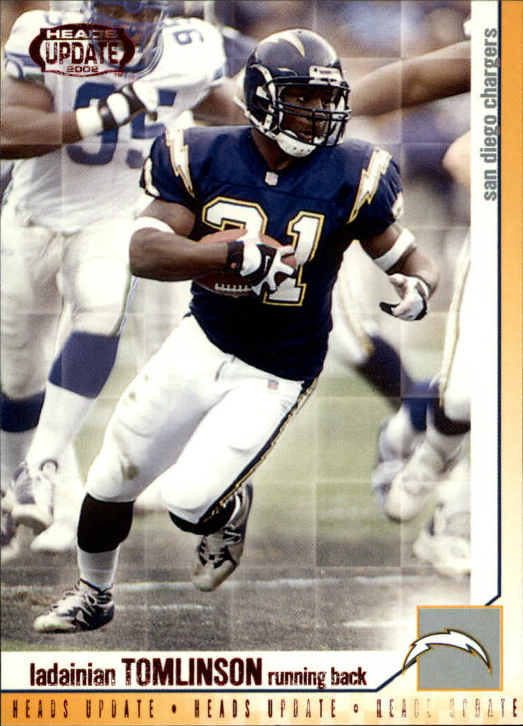 2002 Pacific Heads Update Red #149 LaDainian Tomlinson