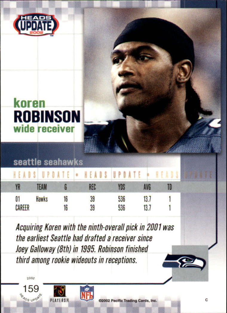 B1884- 2002 Pacific Heads Update FB Asst Cards -You Pick- 15+ FREE US SHIP - Picture 337 of 369