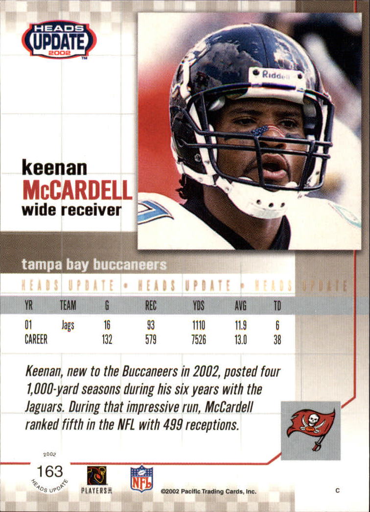 B1884- 2002 Pacific Heads Update FB Asst Cards -You Pick- 15+ FREE US SHIP - Picture 345 of 369