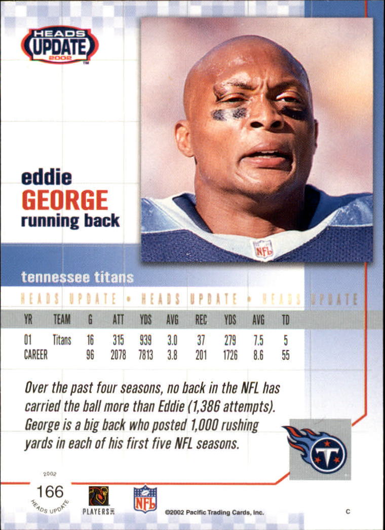 B1884- 2002 Pacific Heads Update FB Asst Cards -You Pick- 15+ FREE US SHIP - Picture 351 of 369