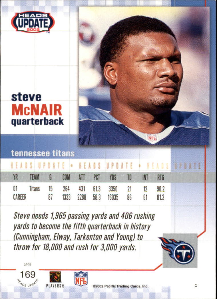 B1884- 2002 Pacific Heads Update FB Asst Cards -You Pick- 15+ FREE US SHIP - Picture 357 of 369