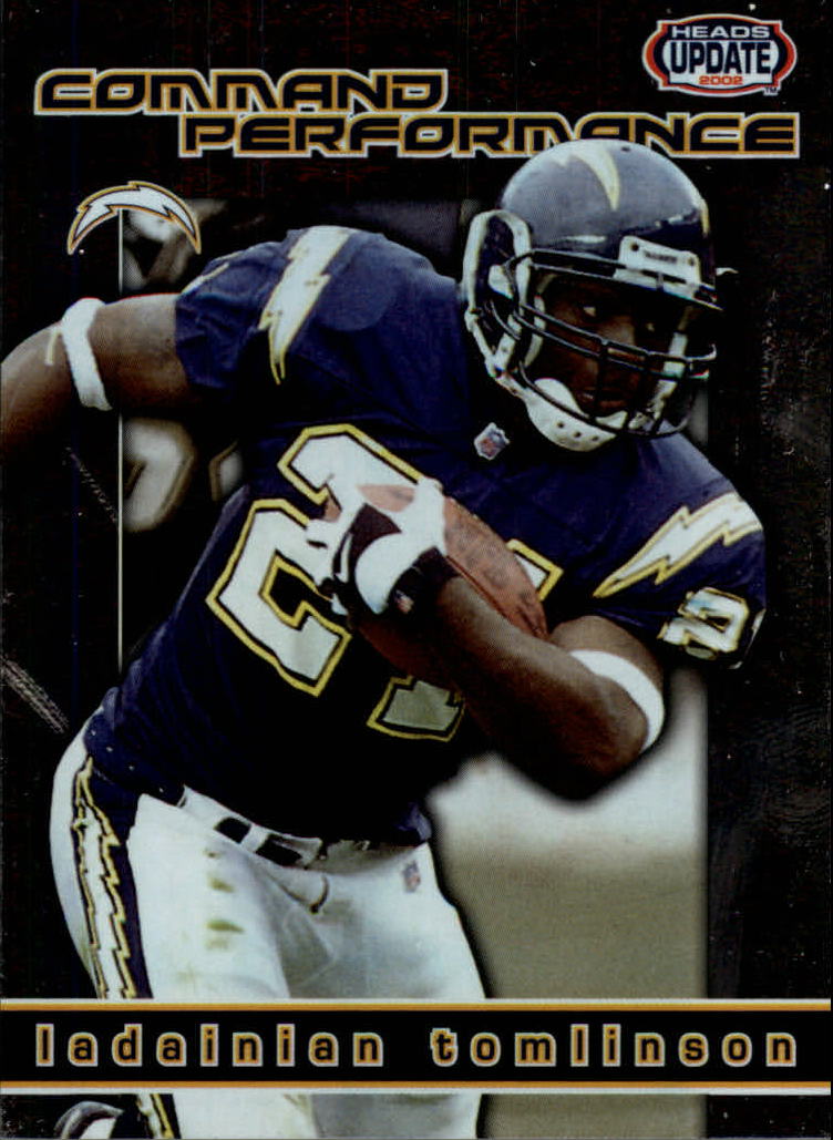 2002 Pacific Heads Update Command Performance #18 LaDainian Tomlinson