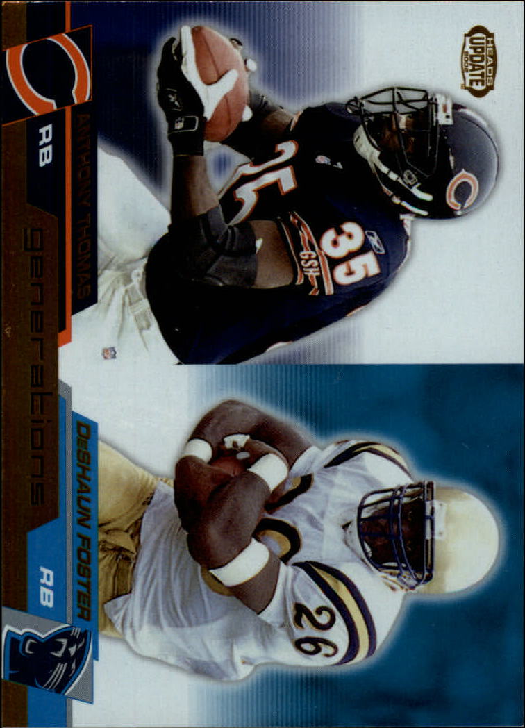 2002 Heads Update (Pacific) Football Cards - Picture 36 of 47