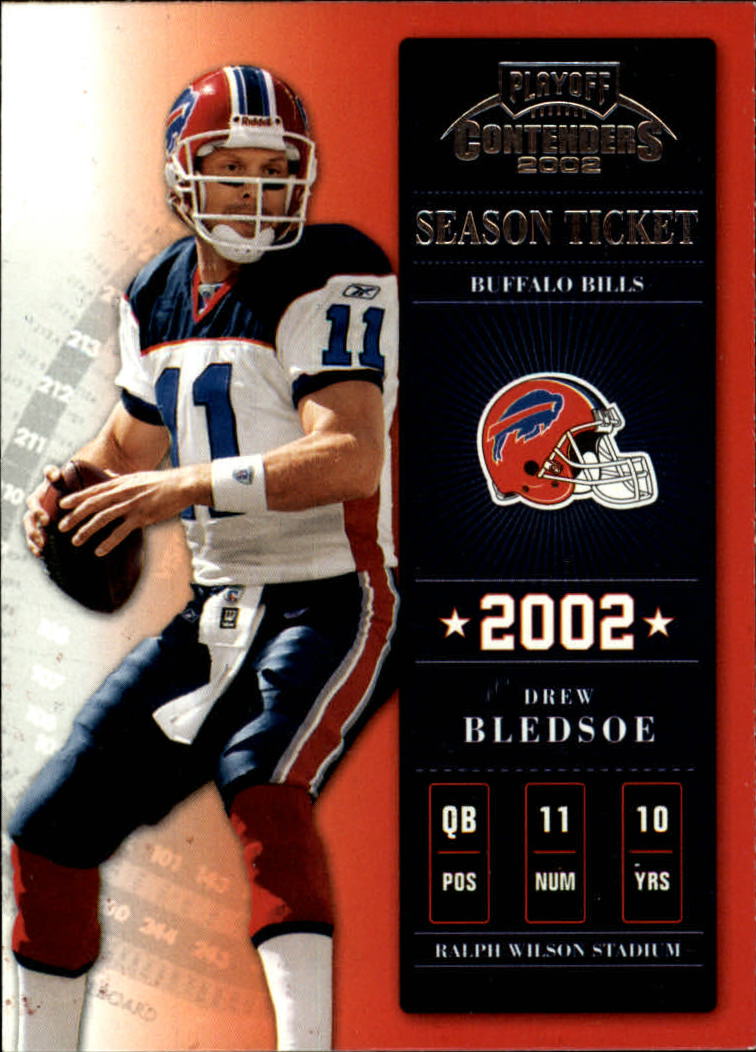 2002 Playoff Contenders #1 Drew Bledsoe