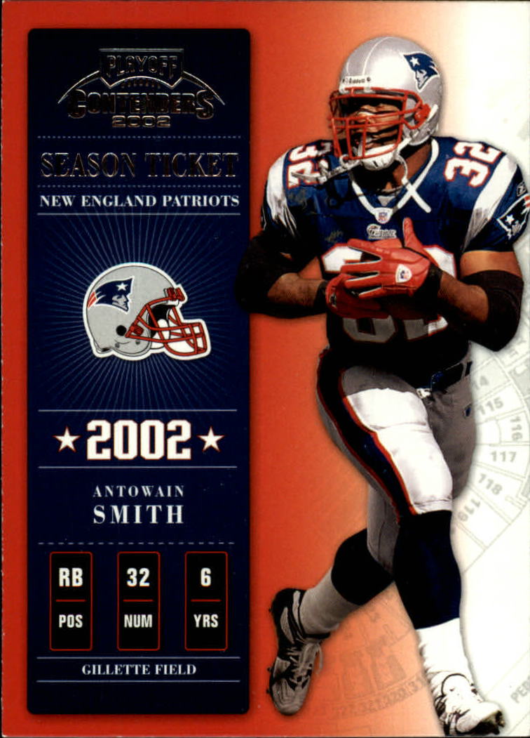 2002 Playoff Contenders #8 Antowain Smith
