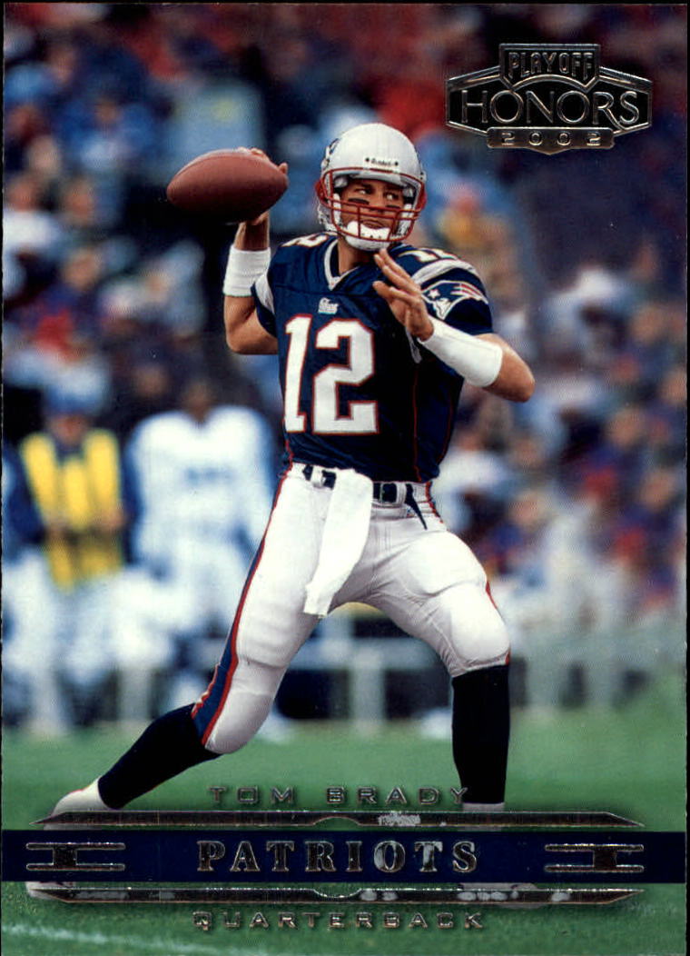 2002 Playoff Honors #55 Tom Brady