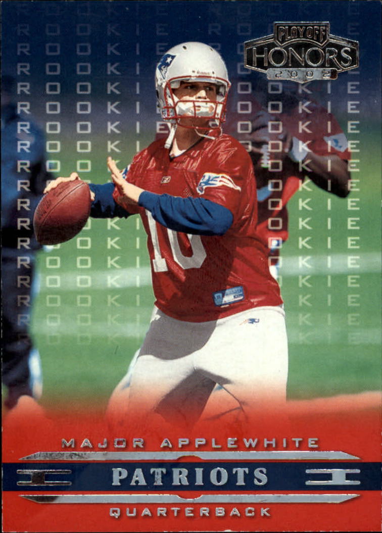 2002 Playoff Honors #111 Major Applewhite RC