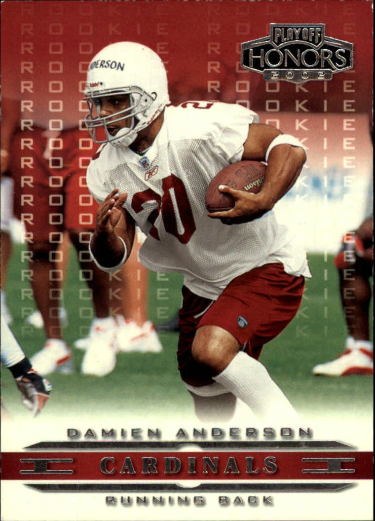 2002 Playoff Honors #128 Damien Anderson RC