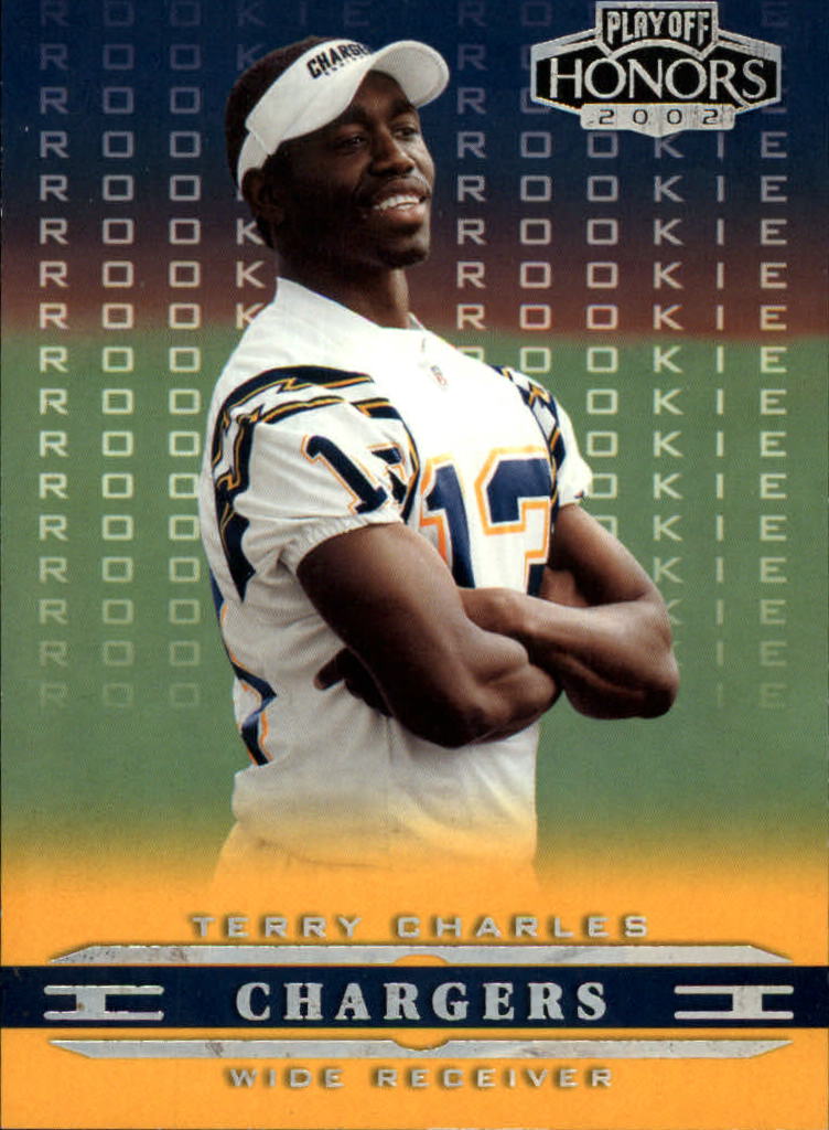 2002 Playoff Honors #139 Terry Charles RC